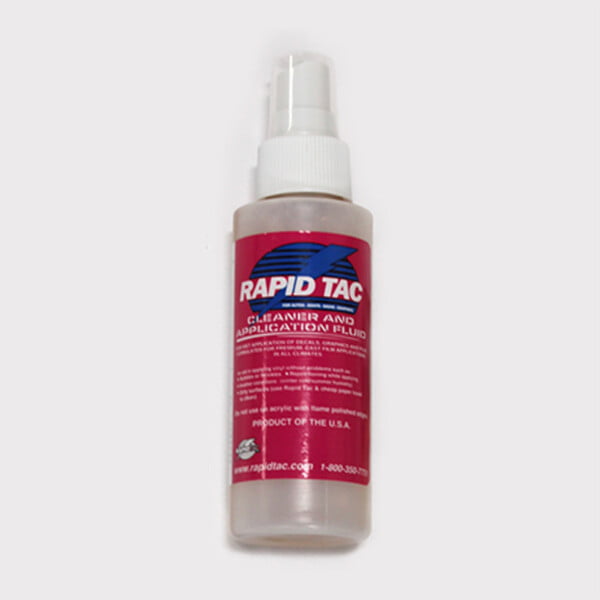 4oz bottle of Rapid Tac application fluid
